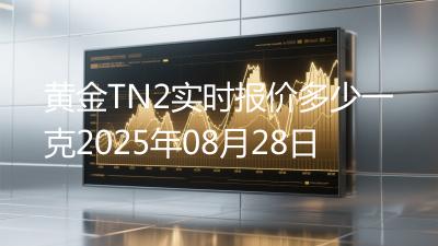 黄金TN2实时报价多少一克2025年08月28日